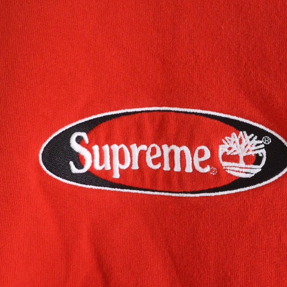 SUPREME(シュプリーム) 20SS ×Timberland Crewneck ティンバーランド クルーネック スウェットトレーナー レッド