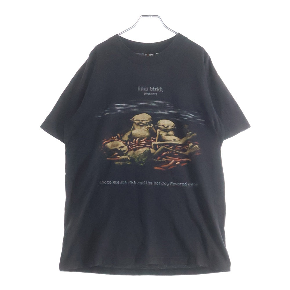 VINTAGE(ヴィンテージ) 00S VINTAGE LIMP BIZLIT ヴィンテージ リンプビズキット 両面プリント クルーネック半袖Tシャツ カットソー ブラック