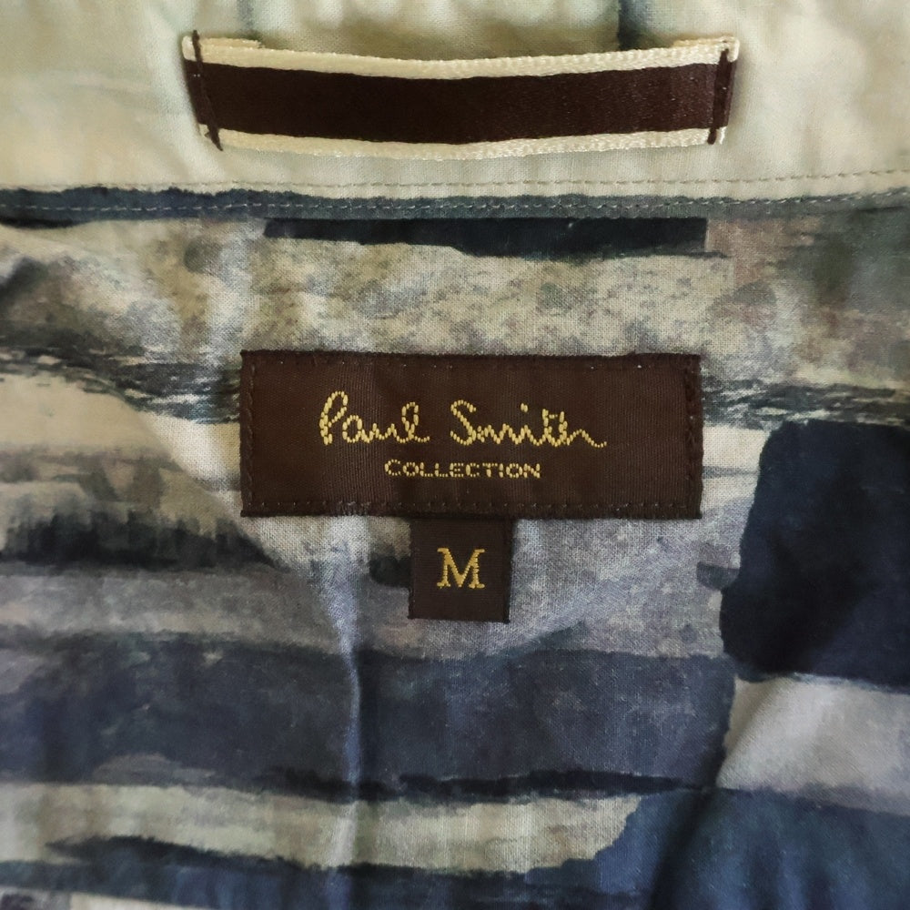 Paul Smith(ポールスミス) 花と窓 総柄 コットン 長袖シャツ マルチカラー
