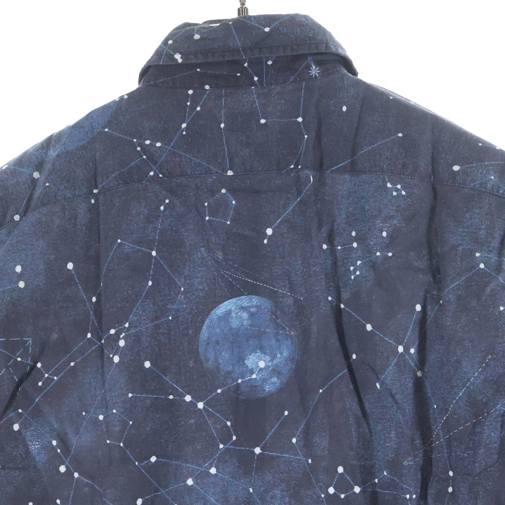 Paul Smith(ポールスミス) レギュラーカラー 星座デザイン 長袖シャツ ブラック