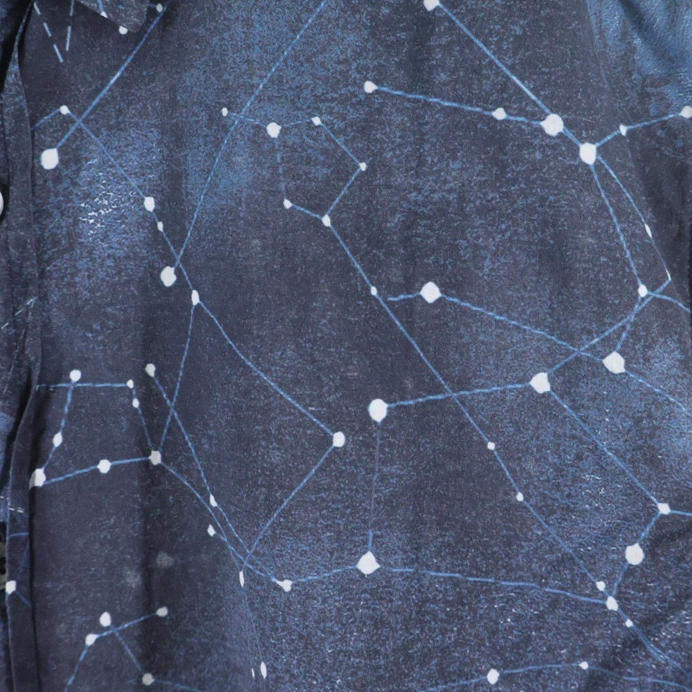 Paul Smith(ポールスミス) レギュラーカラー 星座デザイン 長袖シャツ ブラック