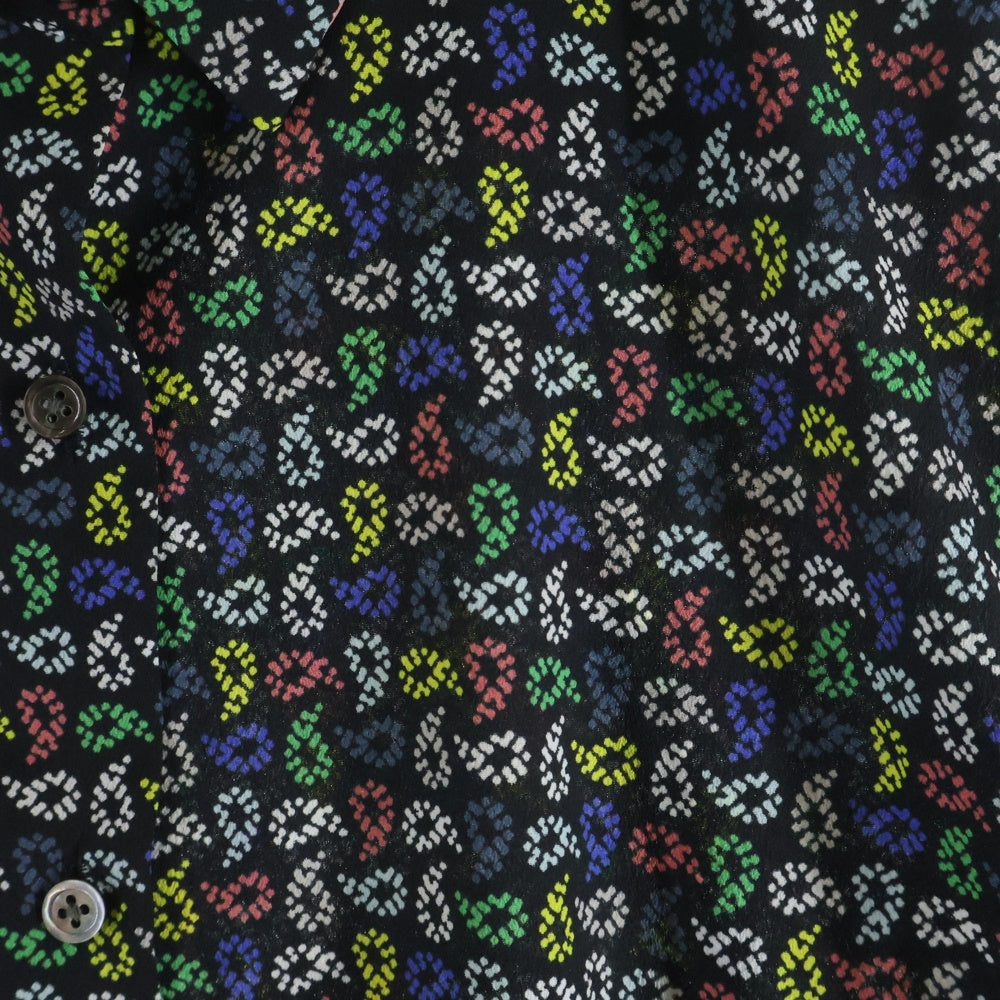 Paul Smith(ポールスミス) マルチインヤンデザイン ウィングカラー 長袖シャツ ブラック