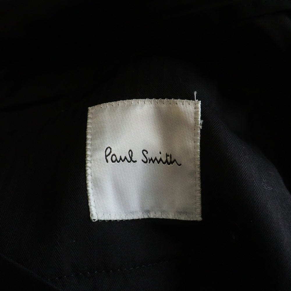 Paul Smith(ポールスミス) レーヨン混 ドローストリング ジョガーパンツ ブラック PF-BM-80077