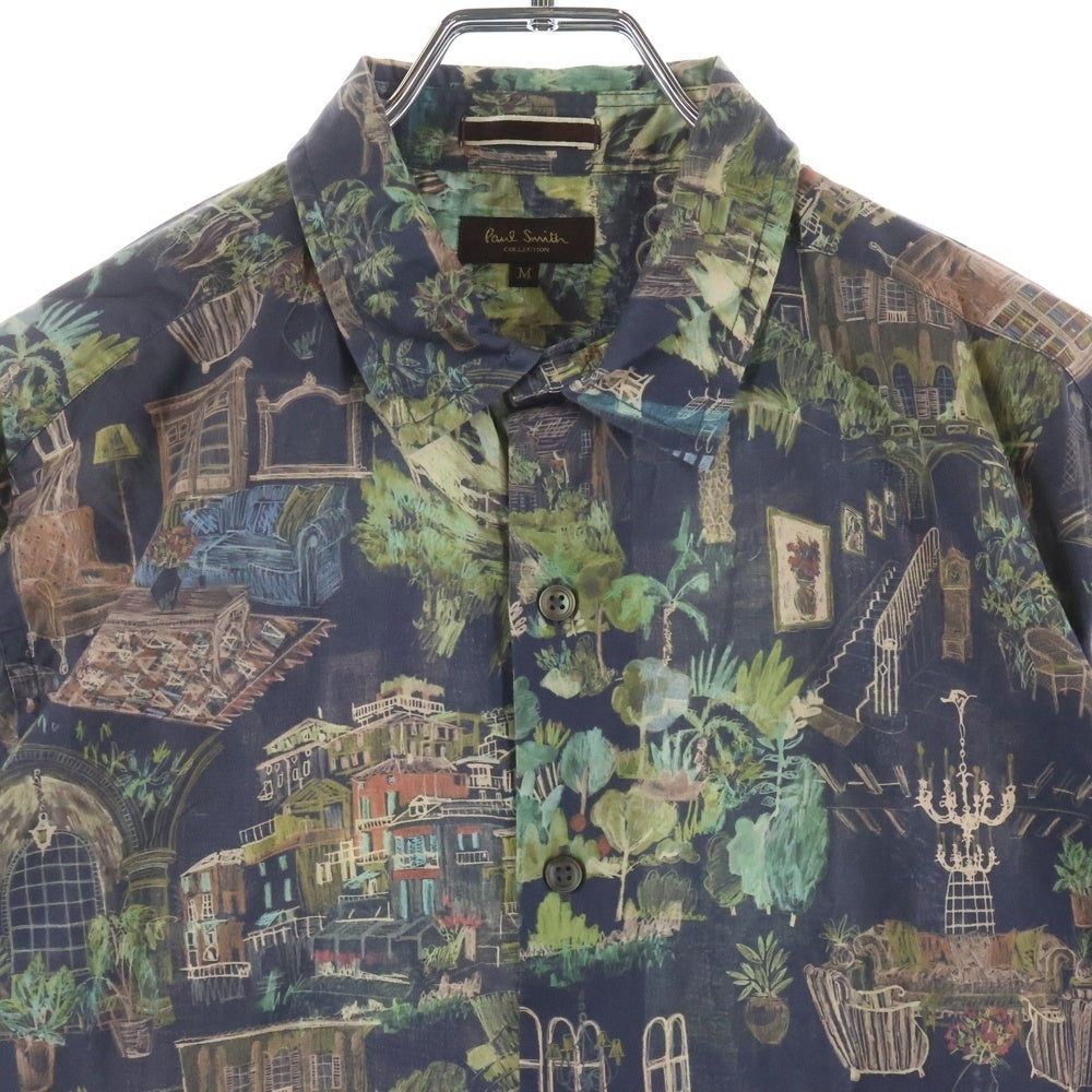Paul Smith(ポールスミス) 町 建物総柄 レギュラーカラー 長袖シャツ マルチカラー PC-CR-58413