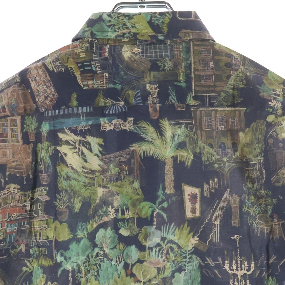 Paul Smith(ポールスミス) 町 建物総柄 レギュラーカラー 長袖シャツ マルチカラー PC-CR-58413