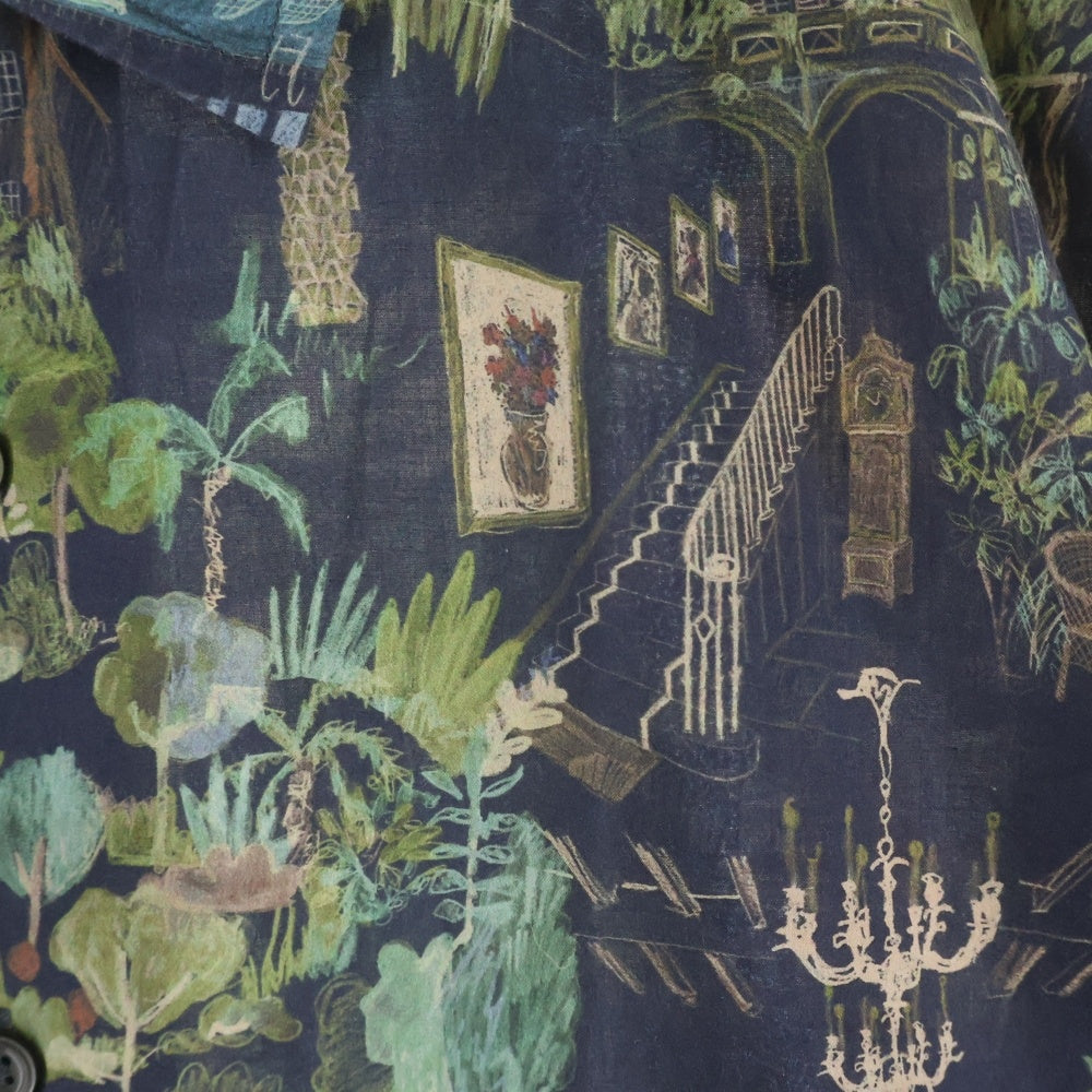 Paul Smith(ポールスミス) 町 建物総柄 レギュラーカラー 長袖シャツ マルチカラー PC-CR-58413