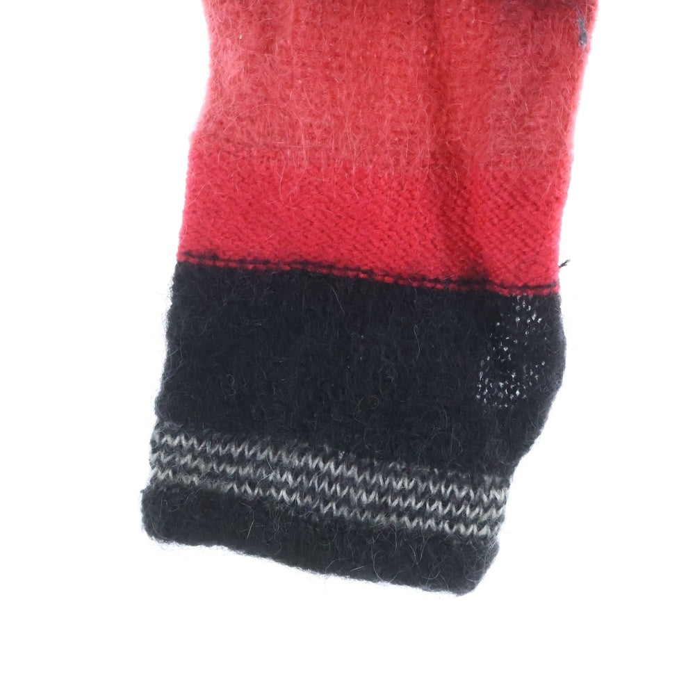 Paul Smith(ポールスミス) モヘア混 ボーダー ラウンドネックセーター ニット マルチカラー