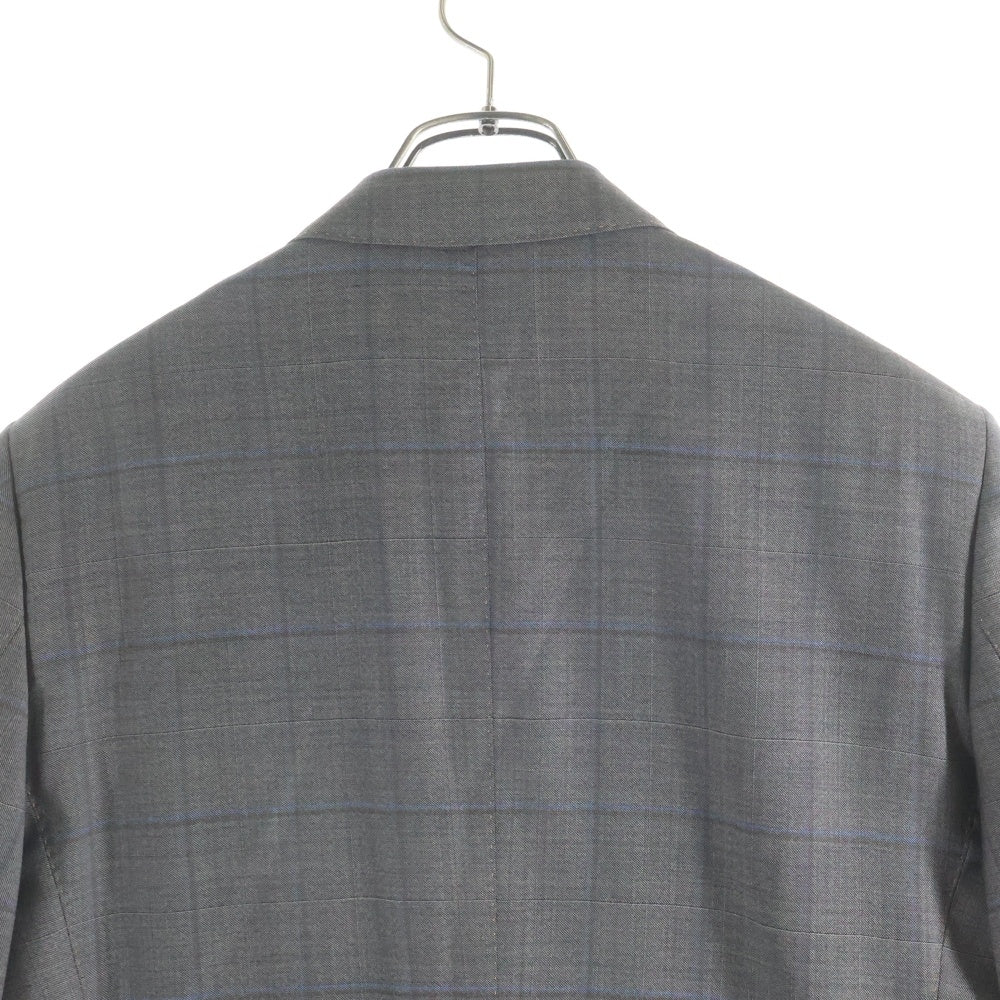 Paul Smith(ポールスミス) ×LANIFICIO F.LLI CERRUTI ラニフィチオチェルッティ 裏地花総柄 2Bシングルテーラードジャケット グレー PL-MX-75446