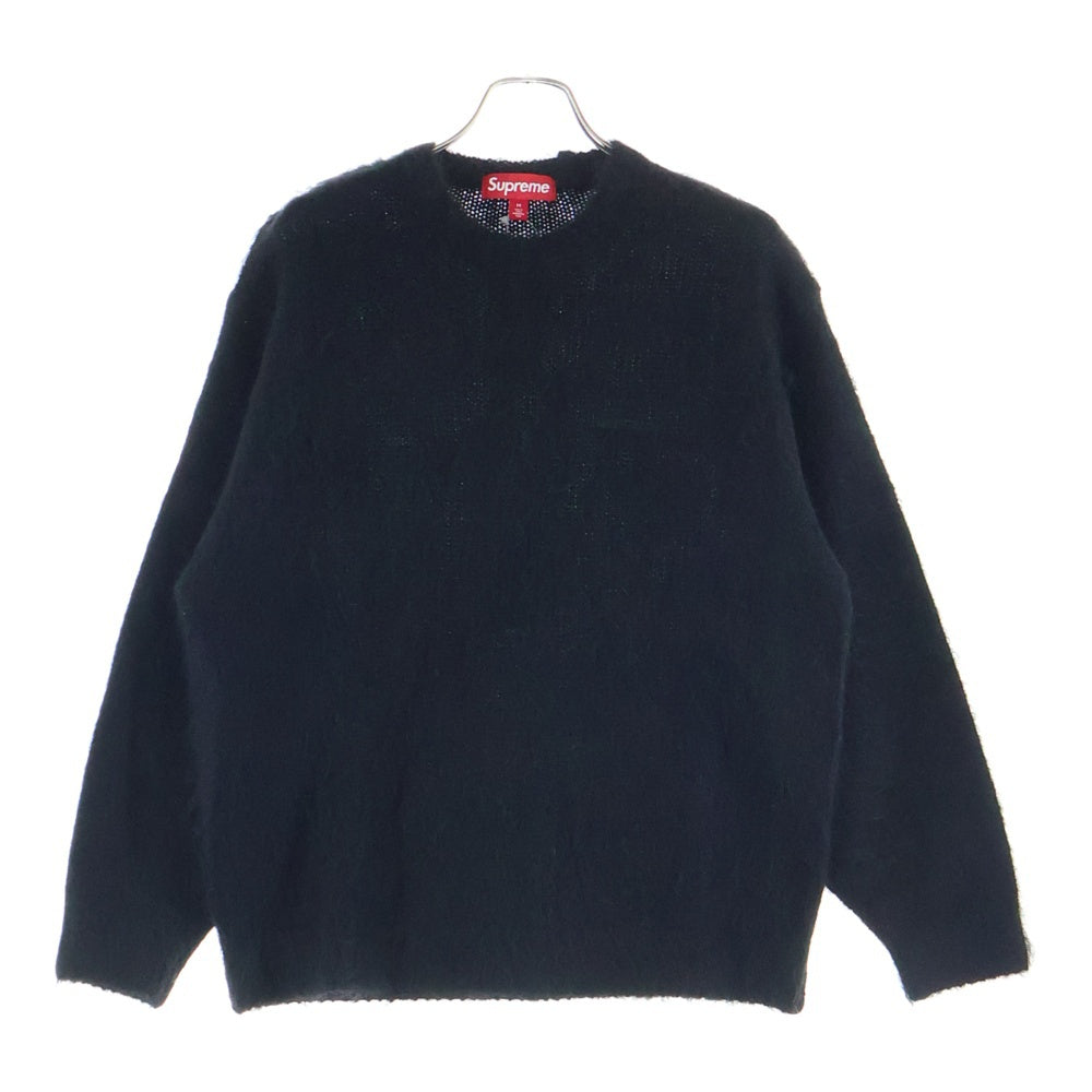 SUPREME(シュプリーム) 25AW Brushed Mohair Sweater ブラッシュド モヘア ニットセーター ブラック