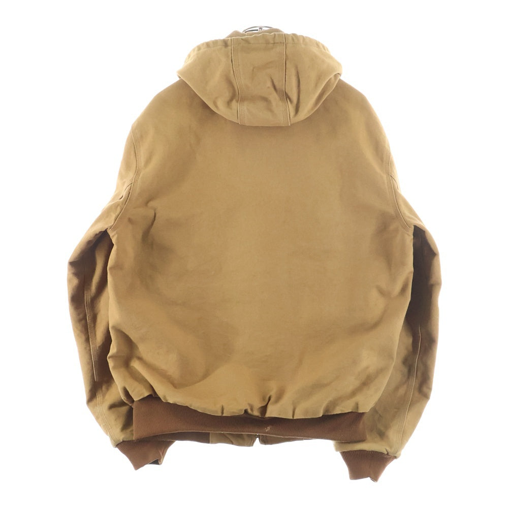 CARHARTT(カーハート) ダック アクティブジャケット ジップアップパーカー フーディー ベージュ J131