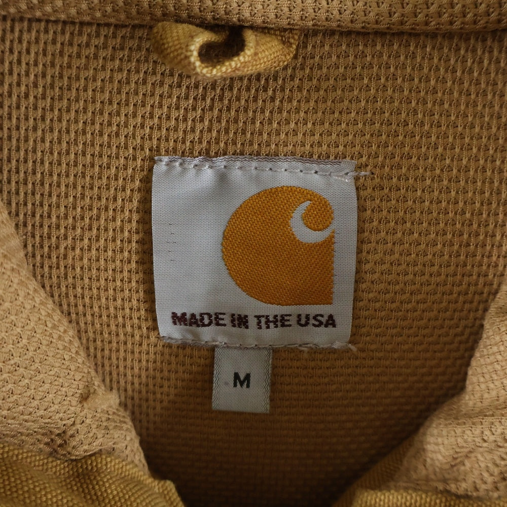 CARHARTT(カーハート) ダック アクティブジャケット ジップアップパーカー フーディー ベージュ J131