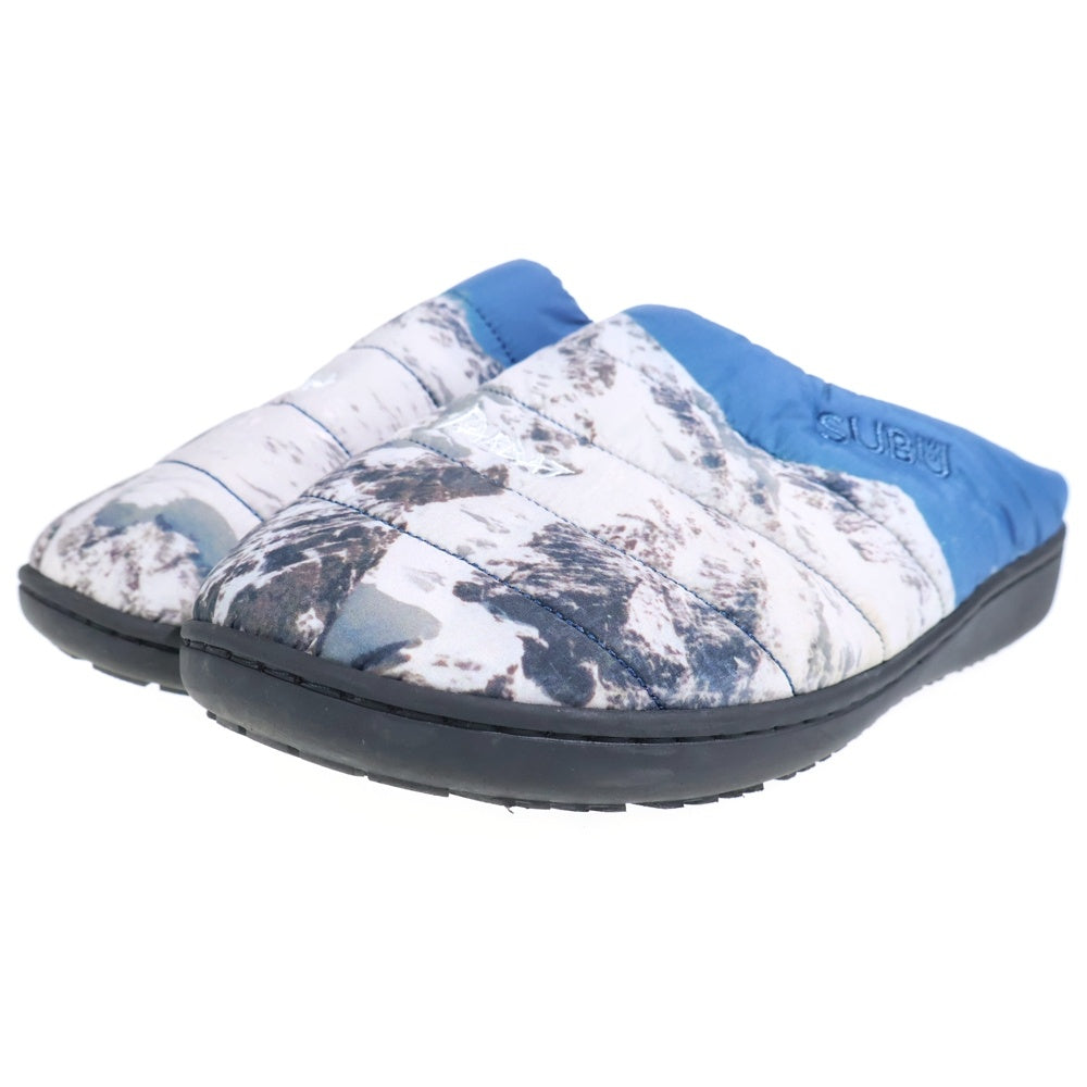 NANGA(ナンガ) ×NAOKI ISHIKAWA SUBU NANGA PARBAT WINTER SANDAL 石川直樹 スブ ナンガ パルバート ウィンター サンダル ホワイト/ブルー