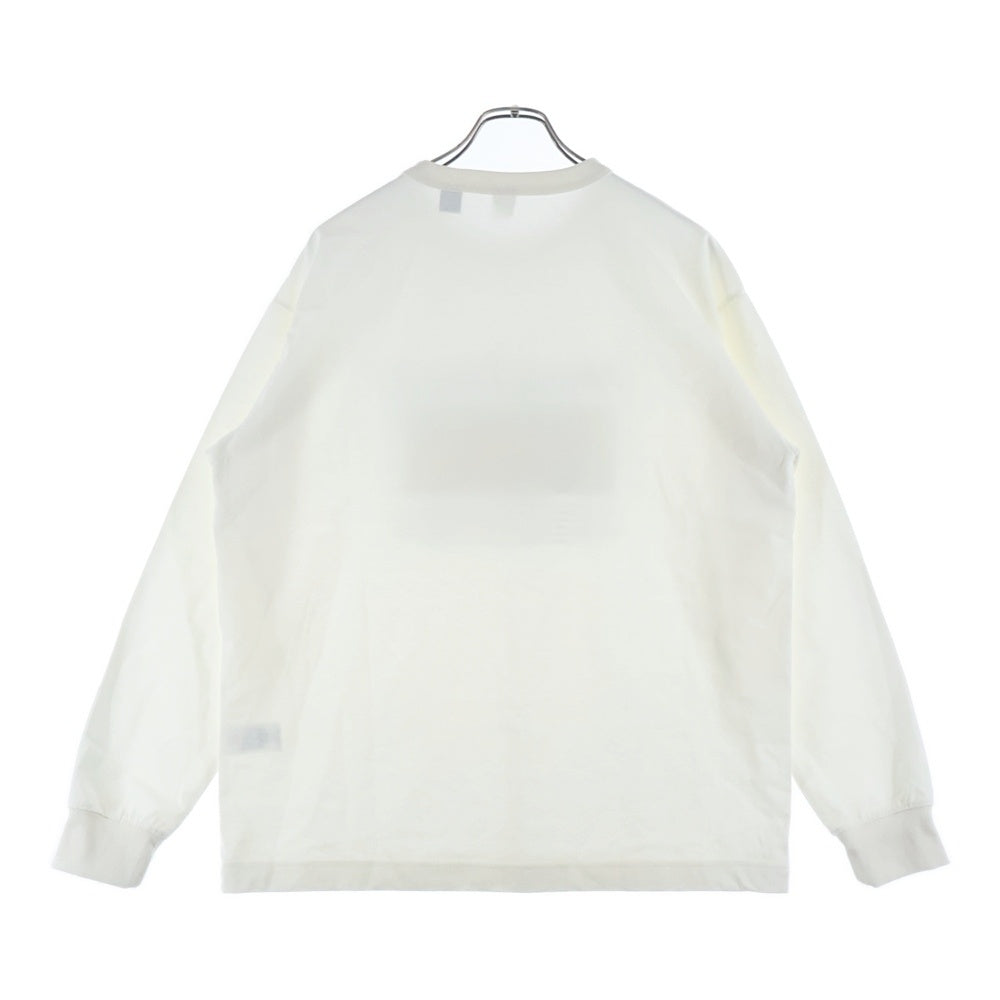 NANGA(ナンガ) ×NAOKI ISHIKAWA NANGA PARBATGARACIER L/S TEE 石川直樹 ナンガ・パルバット ロングスリーブTシャツ ホワイト C2421-1C101A