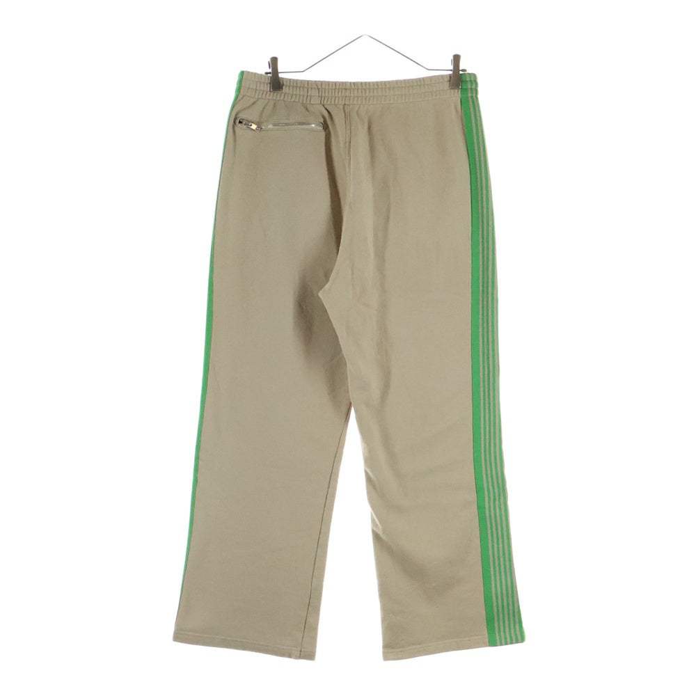 Needles(ニードルス) NUBIAN別注 TRACK PANT COTTON JERSEY コットンジャージ サイドライン トラックパンツ ブラウン OT1588
