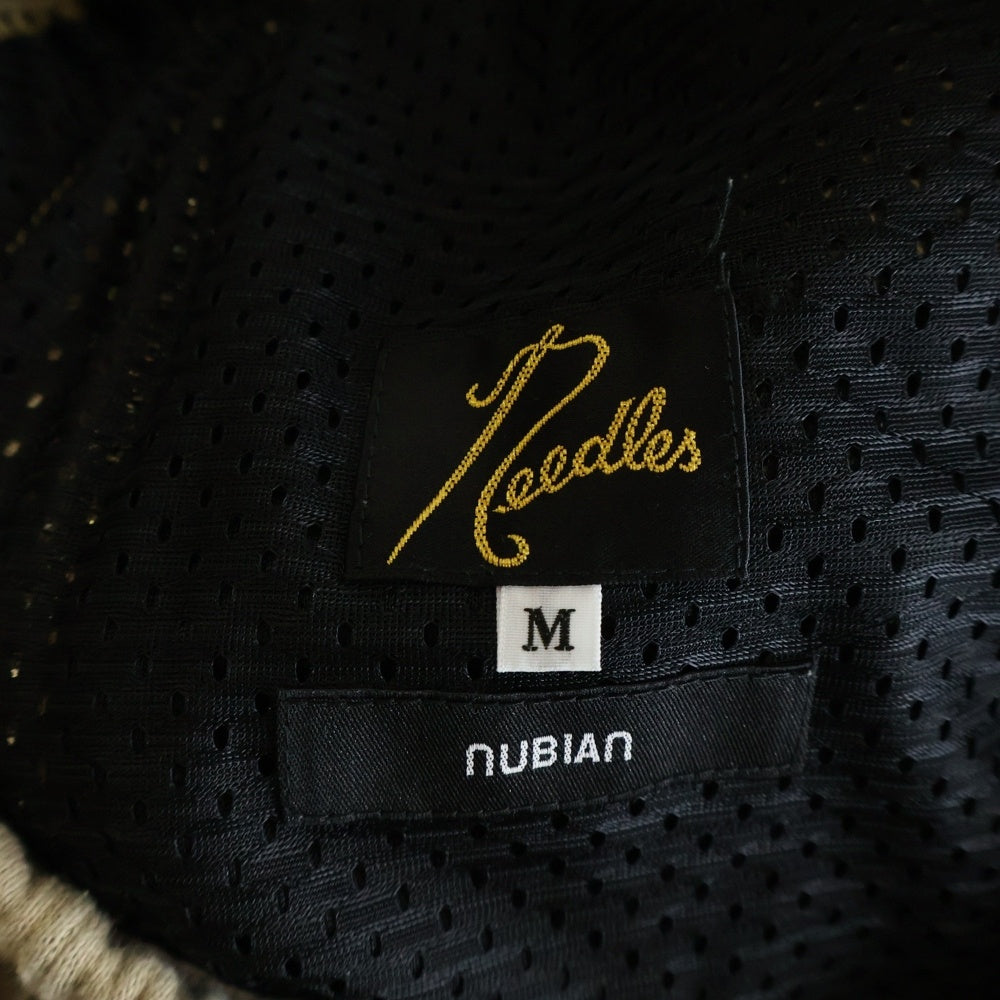 Needles(ニードルス) NUBIAN別注 TRACK PANT COTTON JERSEY コットンジャージ サイドライン トラックパンツ ブラウン OT1588