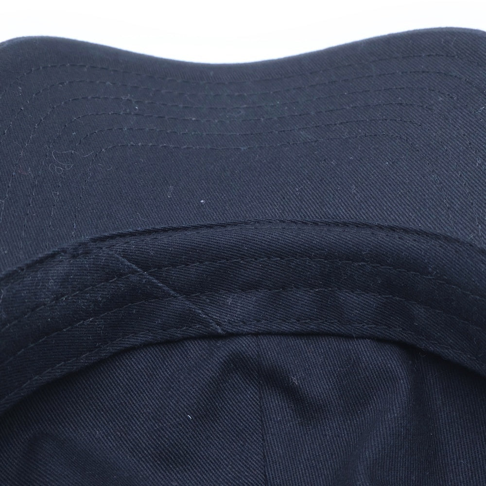 UNDERCOVER(アンダーカバー) ×HUMAN MADE 6PANEL TWILL CAP ヒューマンメイド ベアー刺繍 コットンツイル 6パネルキャップ 帽子 ブラック UC2E9H04