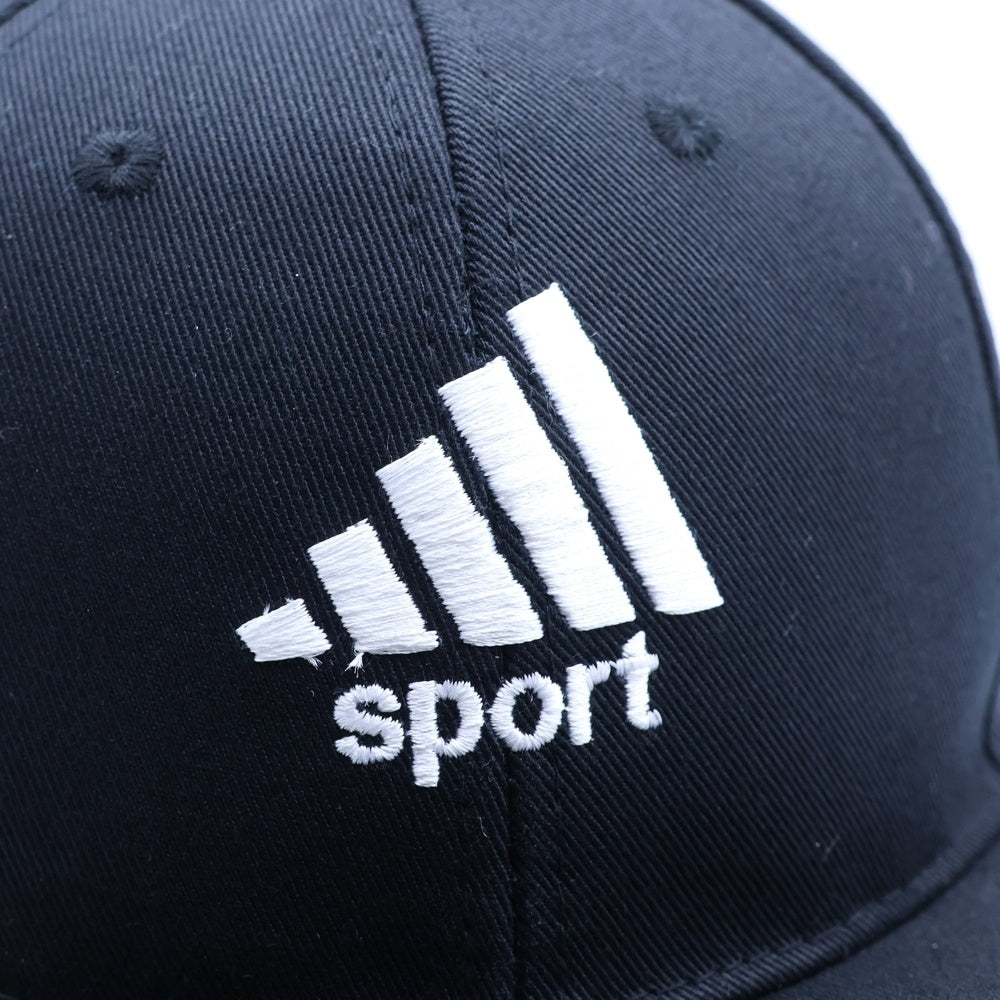 YORI SPORT(ヨリ スポーツ) 25SS ALTERNATE LOGO EXTENDOBRIM アルタネート ロゴ エクステンドブリム キャップ ブラック