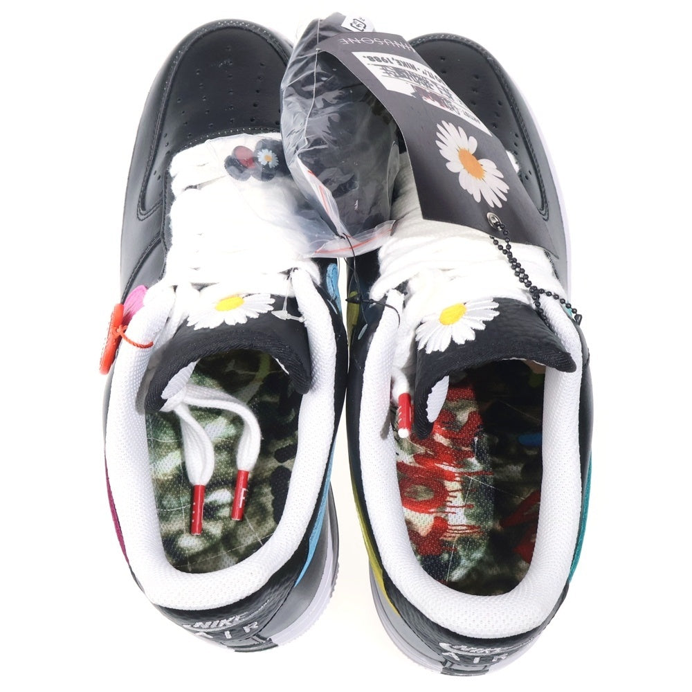 NIKE(ナイキ) ×PEACEMINUSONE AIR FORCE 1 07 ×ピースマイナスワン エアフォース1 07 レザーローカットスニーカー マルチカラー US9/27cm AQ3692-004