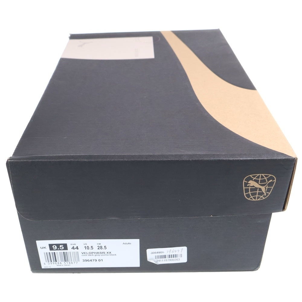 PUMA(プーマ) VELOPHASIS XX ヴェロス メッシュローカットスニーカー ブラック/グリーン US10.5/28.5cm 396479-01