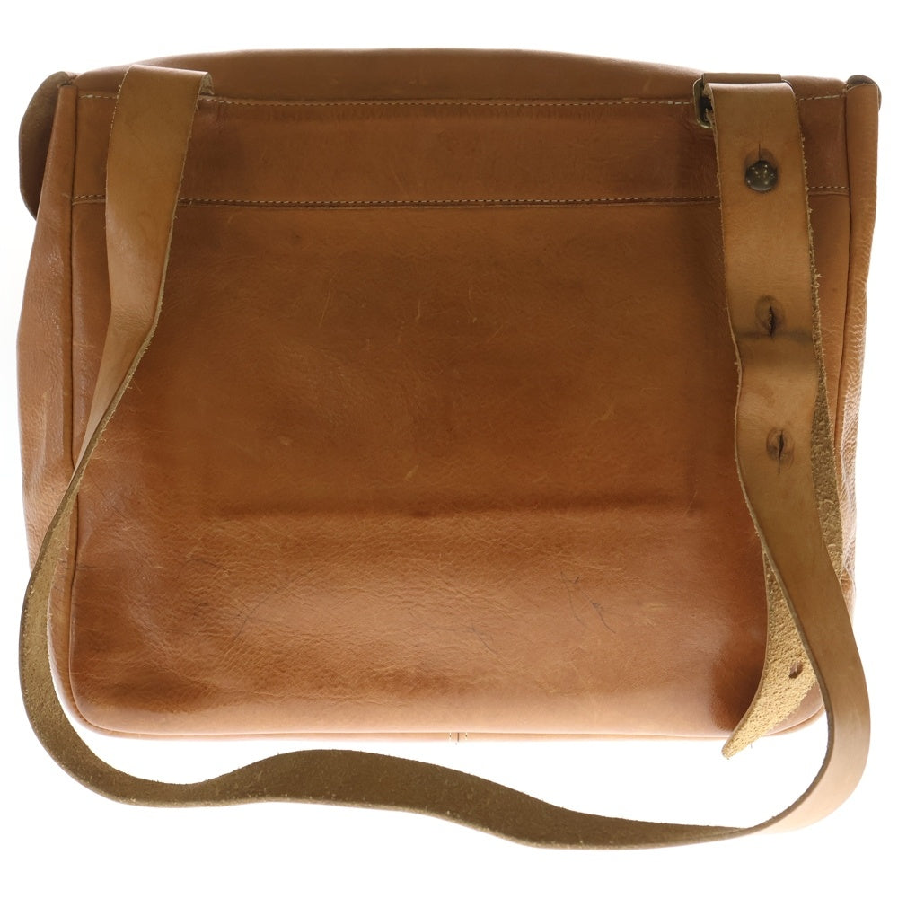 Maison Martin Margiela(メゾンマルタンマルジェラ) ARCHIVE ARTISANAL アーティザナル レザー ショルダーバッグ メッセンジャーバッグ ブラウン アーカイブ レディース