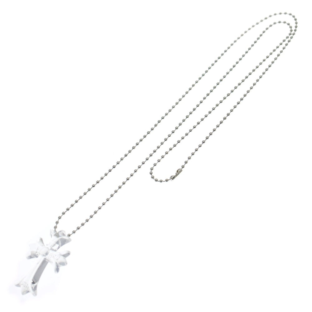 CHROME HEARTS(クロムハーツ) RUBBER CH CRS SML スモールCHクロス ラバーネックレス シリコン クリア BCA306