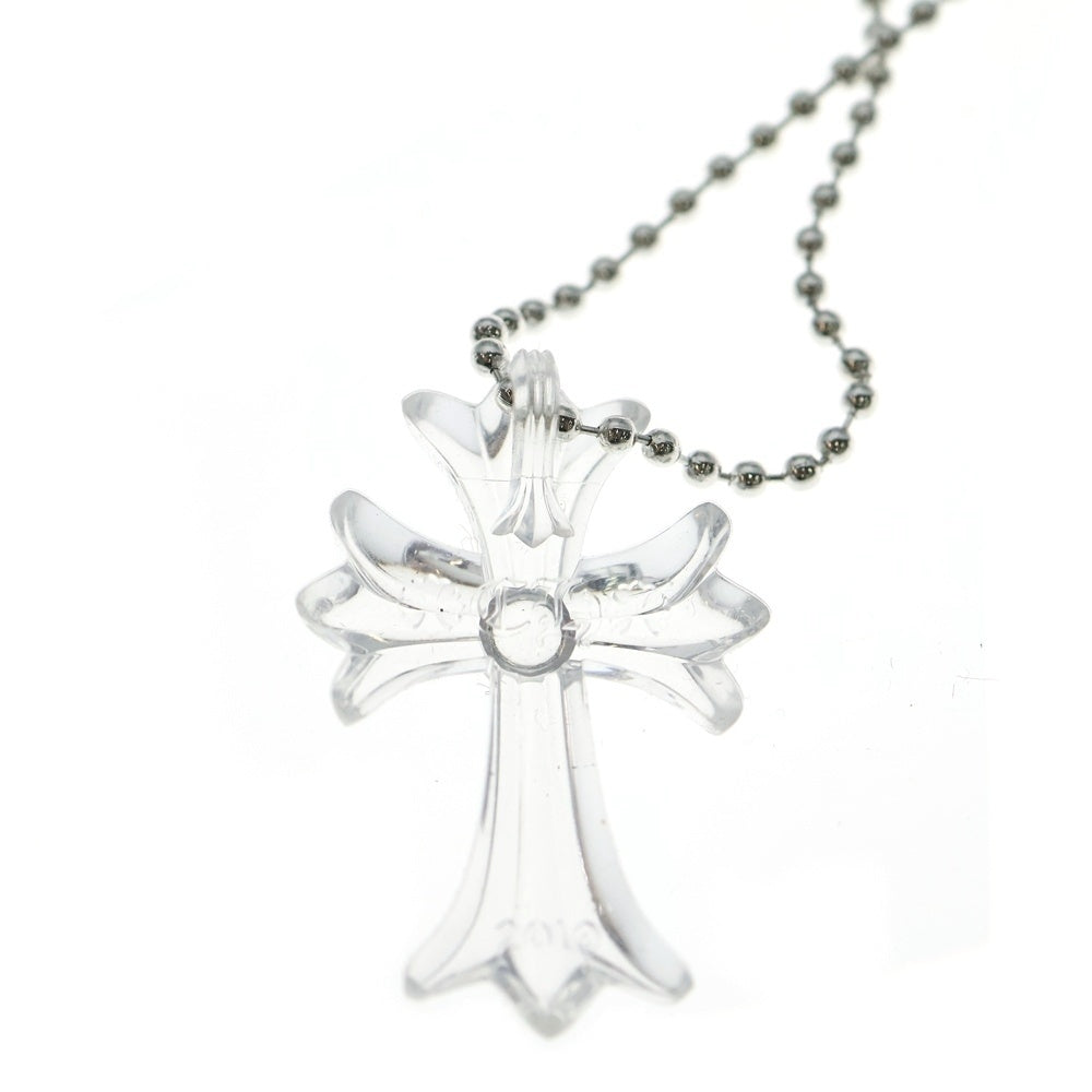 CHROME HEARTS(クロムハーツ) RUBBER CH CRS SML スモールCHクロス ラバーネックレス シリコン クリア BCA306