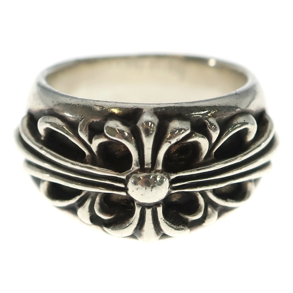 CHROME HEARTS(クロムハーツ) FLRL CRS フローラルクロス リング シルバー BCA346