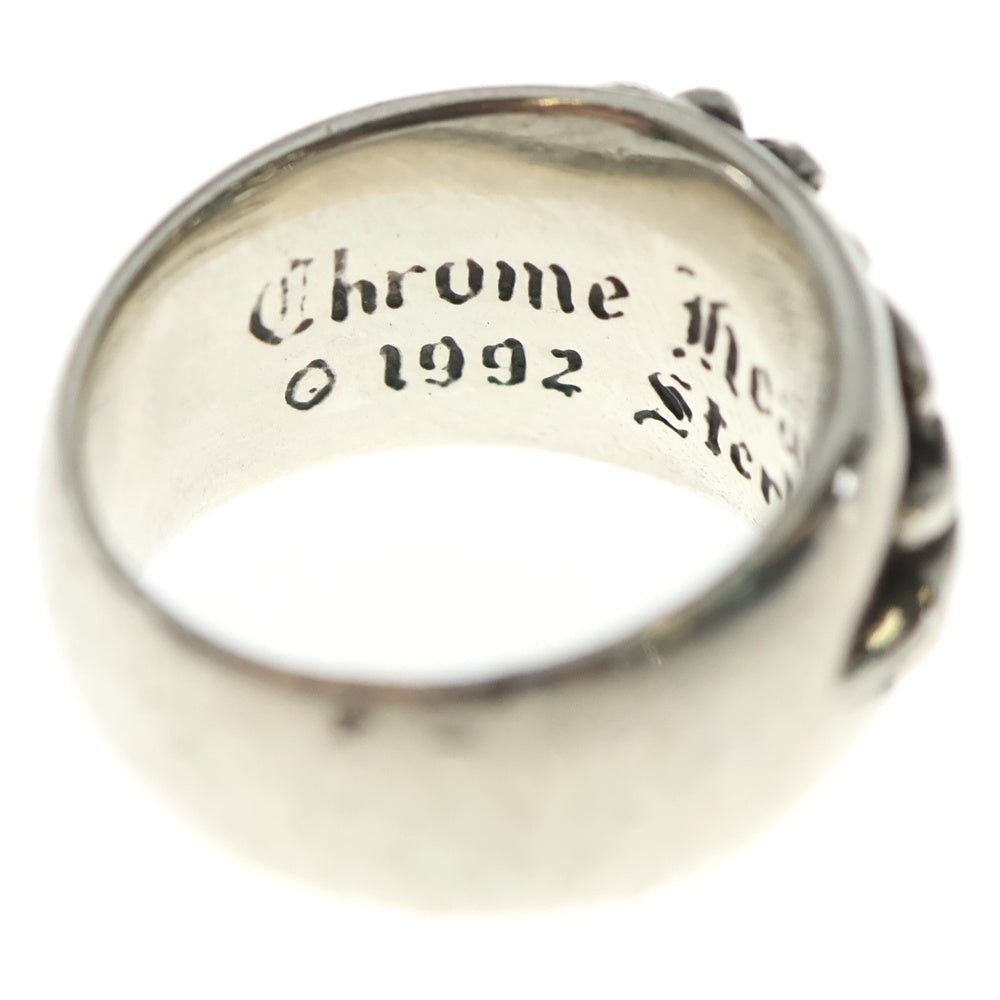 CHROME HEARTS(クロムハーツ) FLRL CRS フローラルクロス リング シルバー BCA346