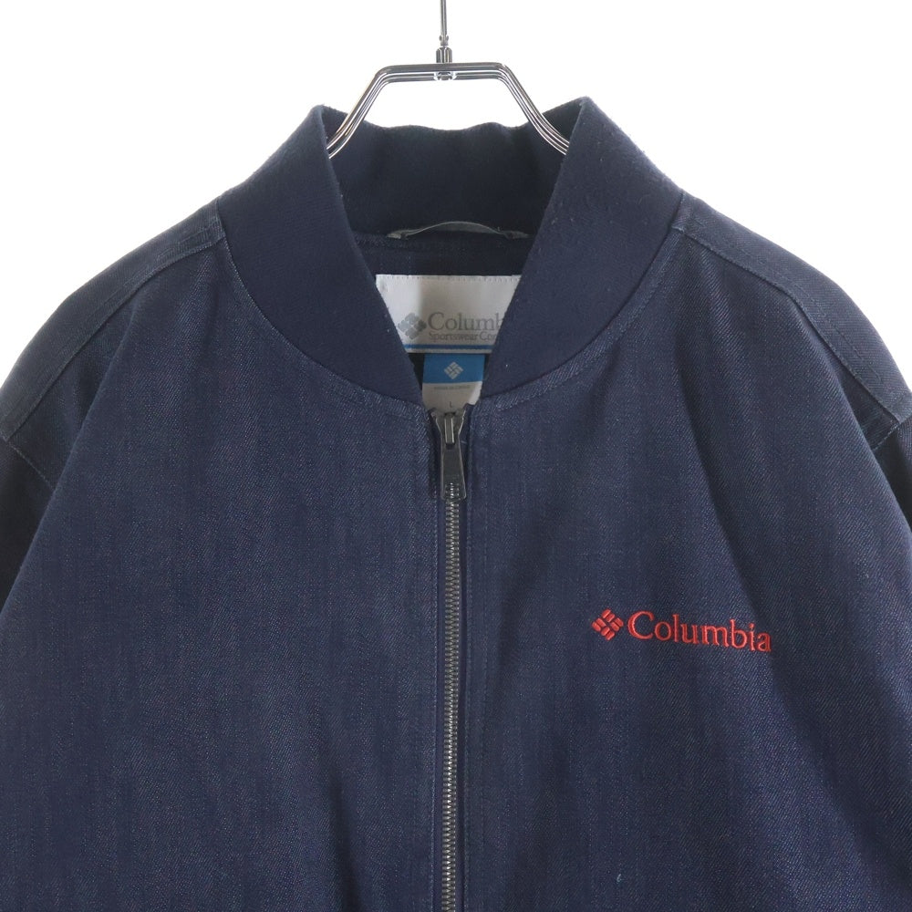 Columbia(コロンビア) AMERICAN BOADER PATH PATTERNED JACKET アメリカン ボーダー パス パターンド デニムブルゾンジャケット インディゴ 217 PM5512
