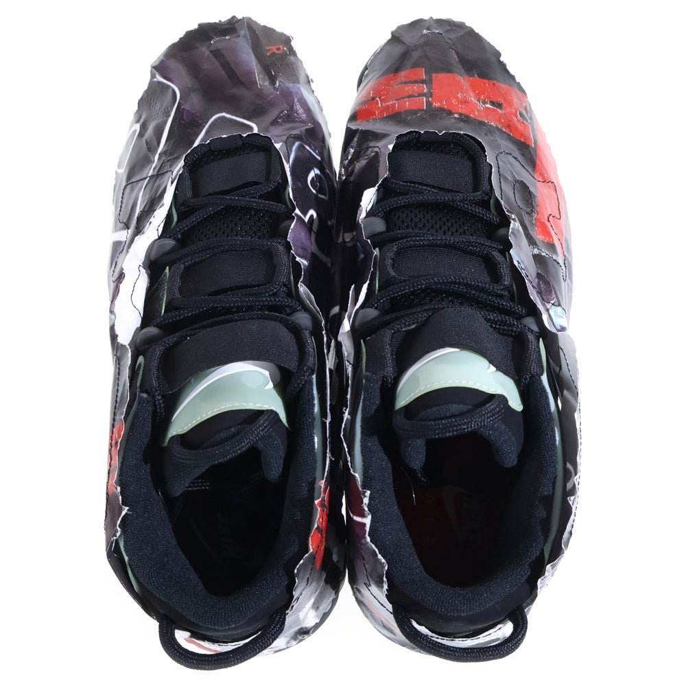 NIKE(ナイキ) AIR MORE UPTEMPO 96 MADE YOU LOOK エアモアアップテンポ メイドユールック ハイカットスニーカー ブラック US10/28cm DJ4633-010