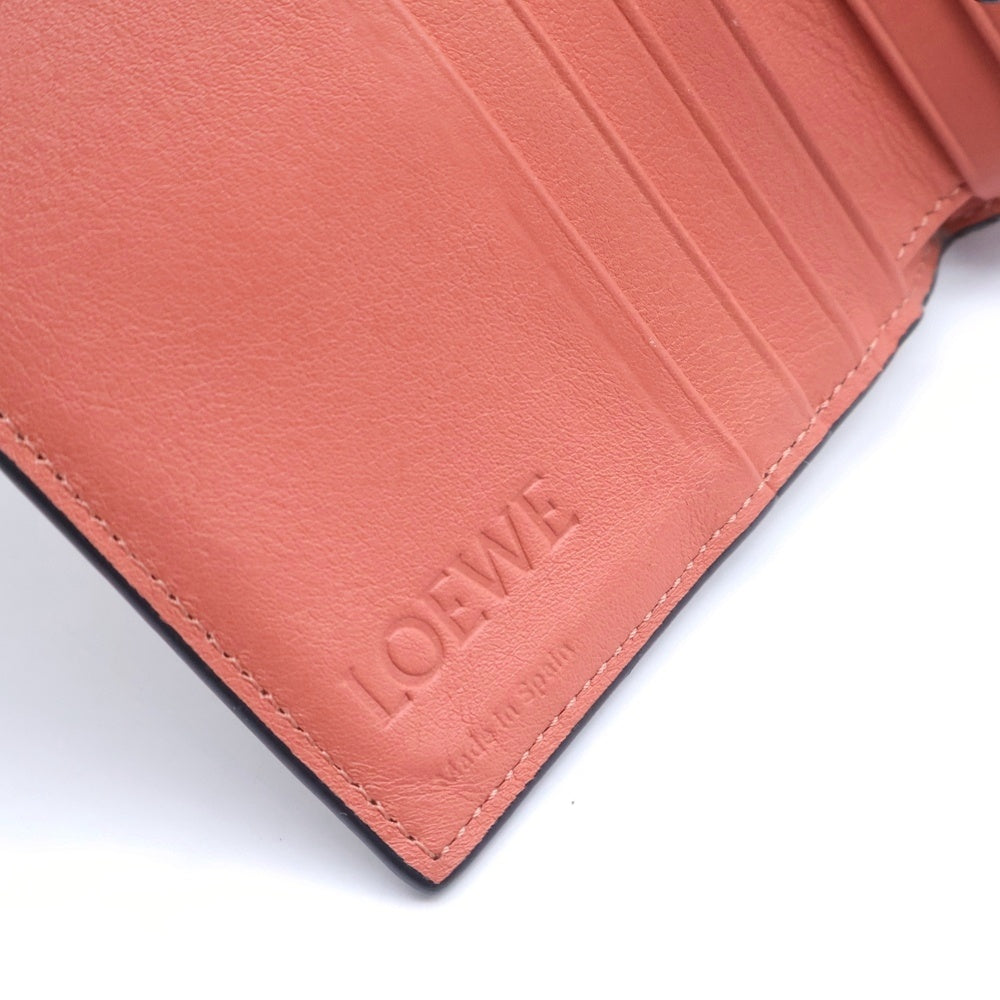 LOEWE(ロエベ) COMPACT ZIP WALLET IN SOFT GRAINED CALFSKIN コンパクトジップウォレット カーフスキン 財布 レディース ベージュ C660Z41X01