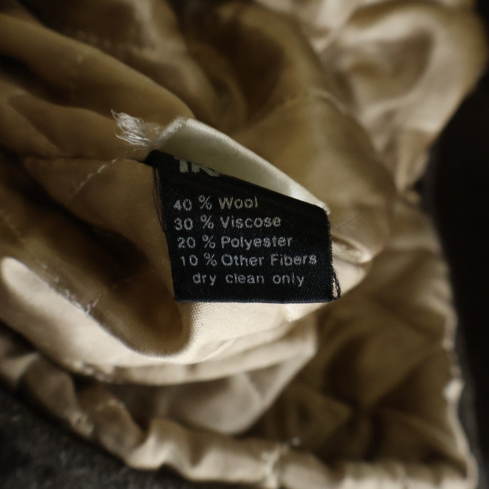 Lee TREVOR(リートレヴォー) LEE TREVOR (リートレヴォー) ドッキング 裏地キルティング ジップアップレザージャケット ブラウン