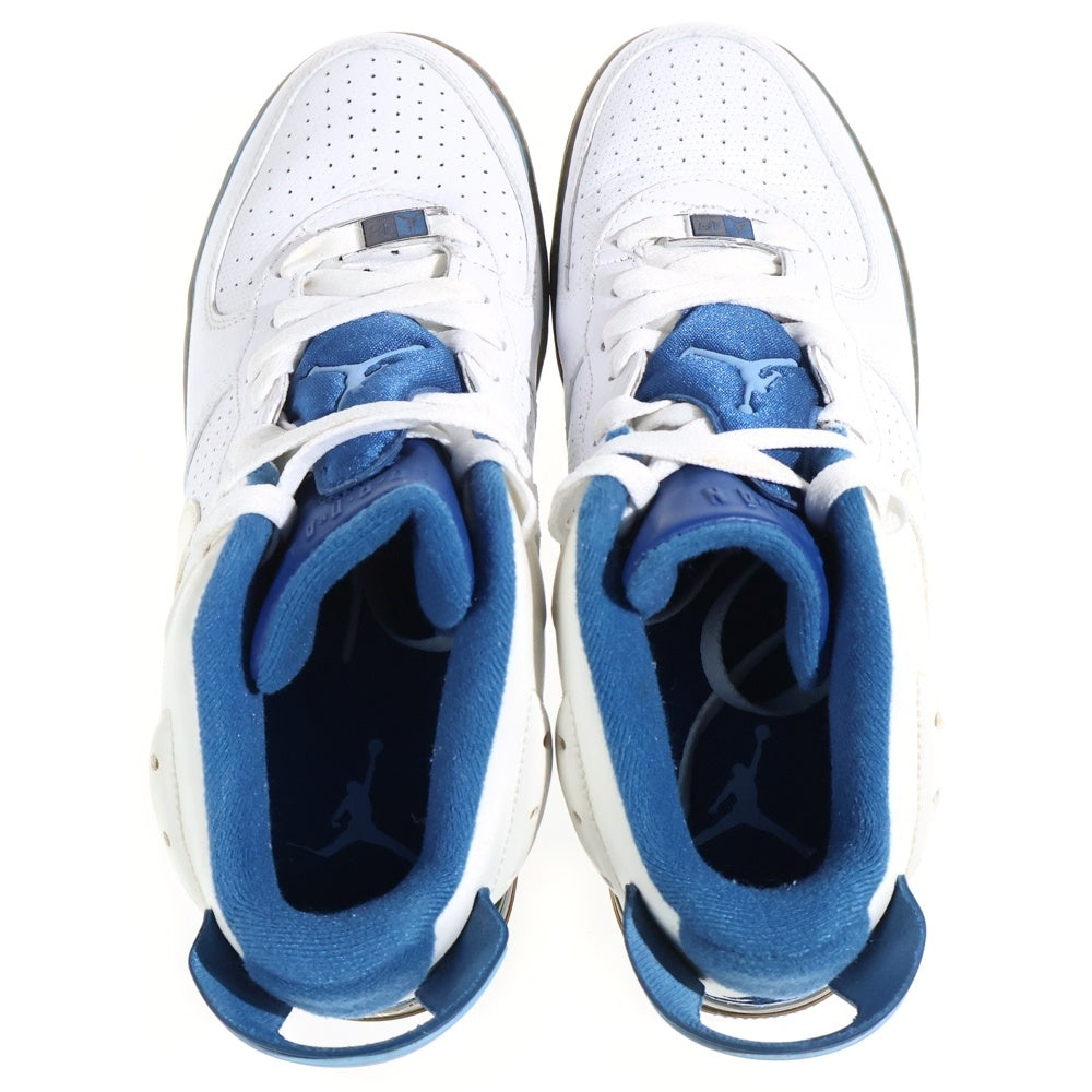 NIKE(ナイキ) 【観賞用 2008年製】 AIR JORDAN FUSION 6 エア ジョーダン フージョン ミッドカットスニーカー ホワイト US7/25cm 343095-141 レディース