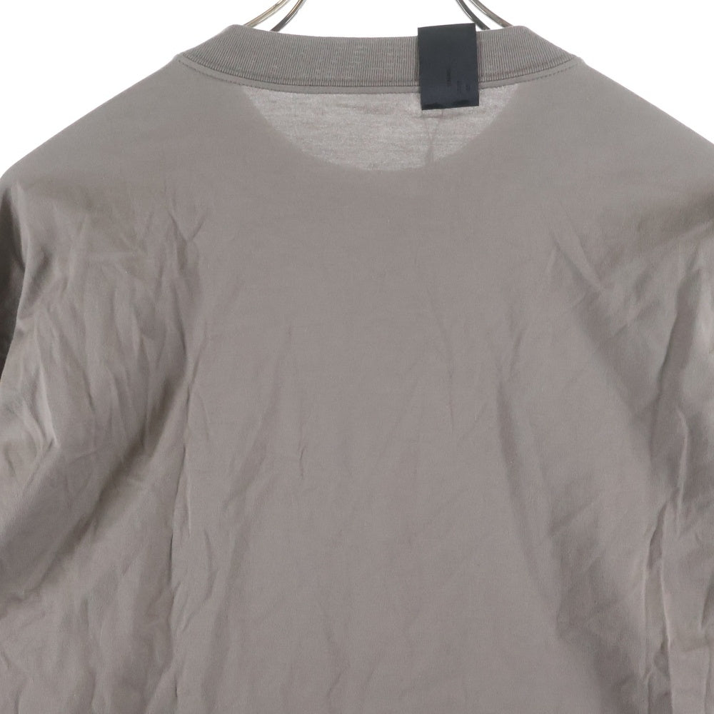 N.HOOLYWOOD(エヌハリウッド) 22SS COMPILE LINE LONG SLEEVE T-SHIRT コンパイル ライン ロングスリーブ クルーネック長袖Tシャツ カットソー グレー/レッド 2221-CS06-029peg