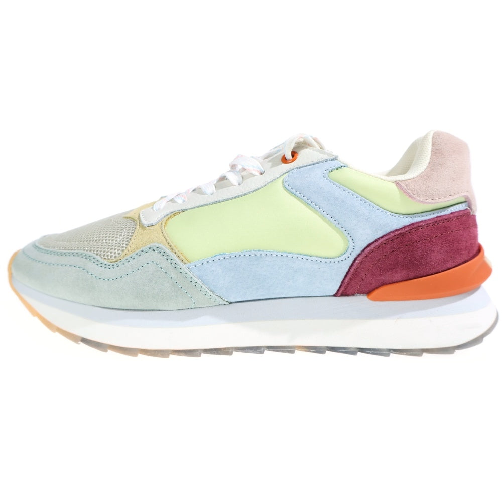 NO BRAND(ノーブランド) HOFF (ホフ) スウェード切り替え ローカットスニーカー レディース マルチカラー