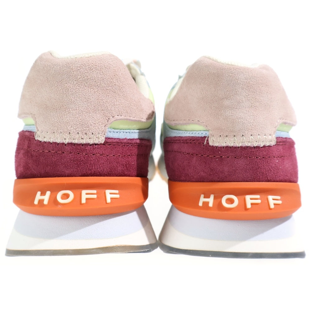 NO BRAND(ノーブランド) HOFF (ホフ) スウェード切り替え ローカットスニーカー レディース マルチカラー