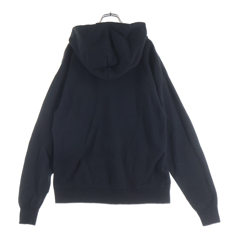 SAINT MICHAEL(セントマイケル) SAINT HOODIE セイント ロゴデザイン プルオーバー スウェット パーカー ブラック SM-YS8-0000-035