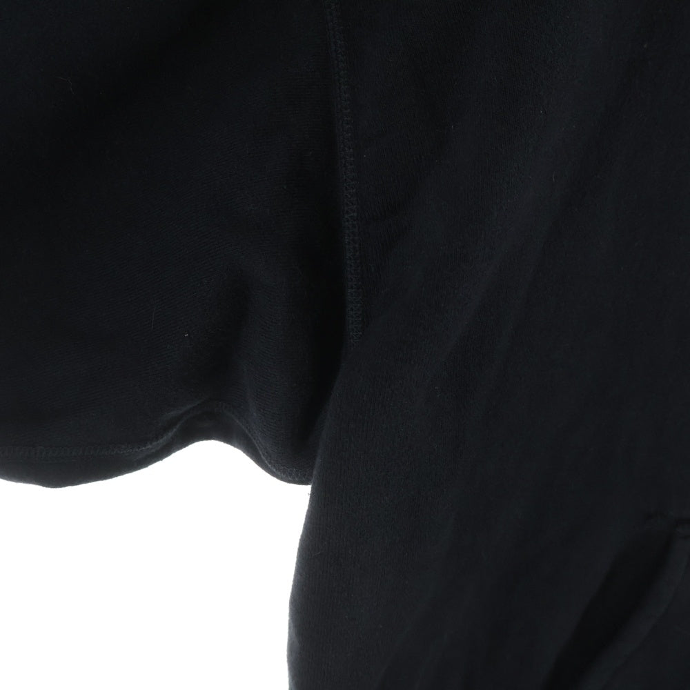 SAINT MICHAEL(セントマイケル) SAINT HOODIE セイント ロゴデザイン プルオーバー スウェット パーカー ブラック SM-YS8-0000-035