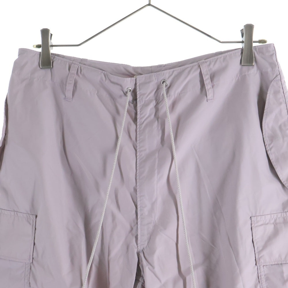 AURALEE(オーラリー) 21SS HIGHCOUNT LIGHT NYLON FATIGUE PANTS ハイカウント ライト ファティーグ ナイロンパンツ ピンク A21SP02NL