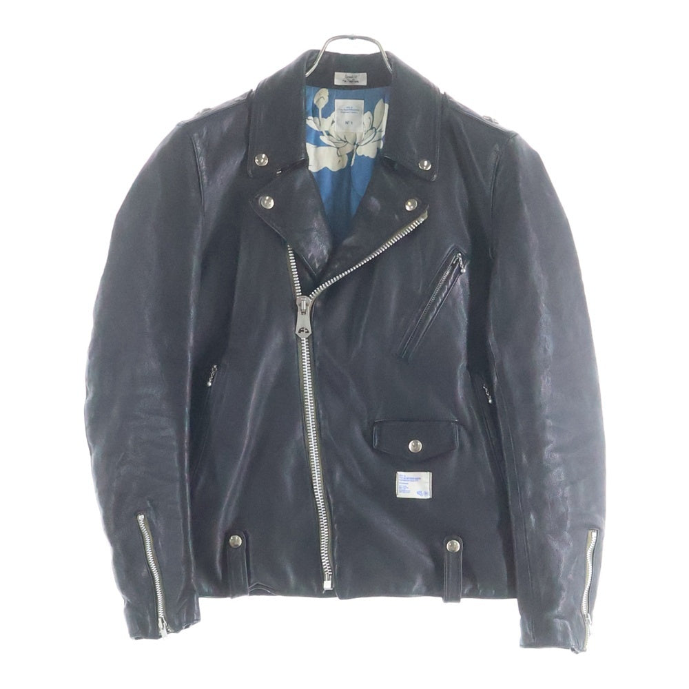 RHC Ron Herman(アールエイチシー ロンハーマン) ×BEDWIN&THE HEARTBREAKERS DOUBLE RIDERS JACKET FD BUDHER ベドウィンアンドザハートブレイカーズ カウハイド ダブルライダース