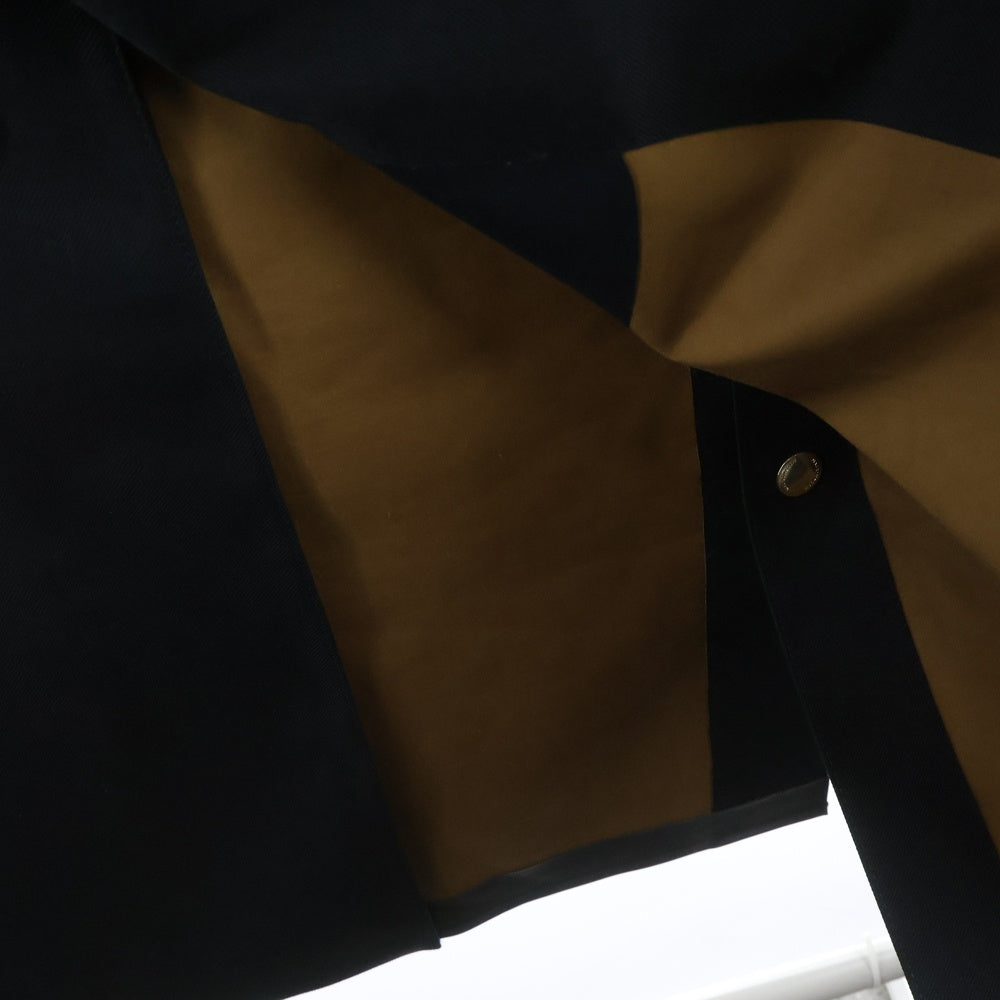 MACKINTOSH(マッキントッシュ) L'ECHOPPE レショップ別注 GTS DUNBER EX ダンバー ウール ステンカラーコート ブラック MACKJ201907