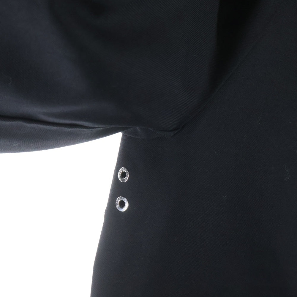 MACKINTOSH(マッキントッシュ) L'ECHOPPE レショップ別注 GTS DUNBER EX ダンバー ウール ステンカラーコート ブラック MACKJ201907