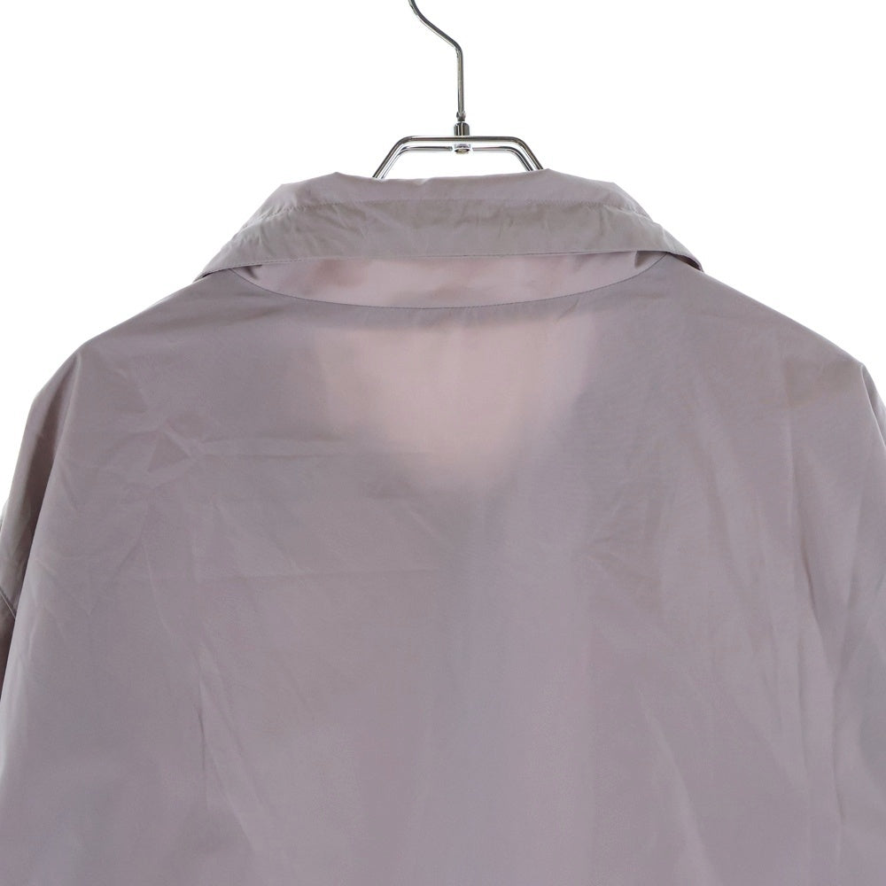 AURALEE(オーラリー) 21SS HIGH COUNT LIGHT NYLON HALF ZIP P/O ハイ カウント ライト ハーフジップナイロンジャケット ピンク A21SB01NL