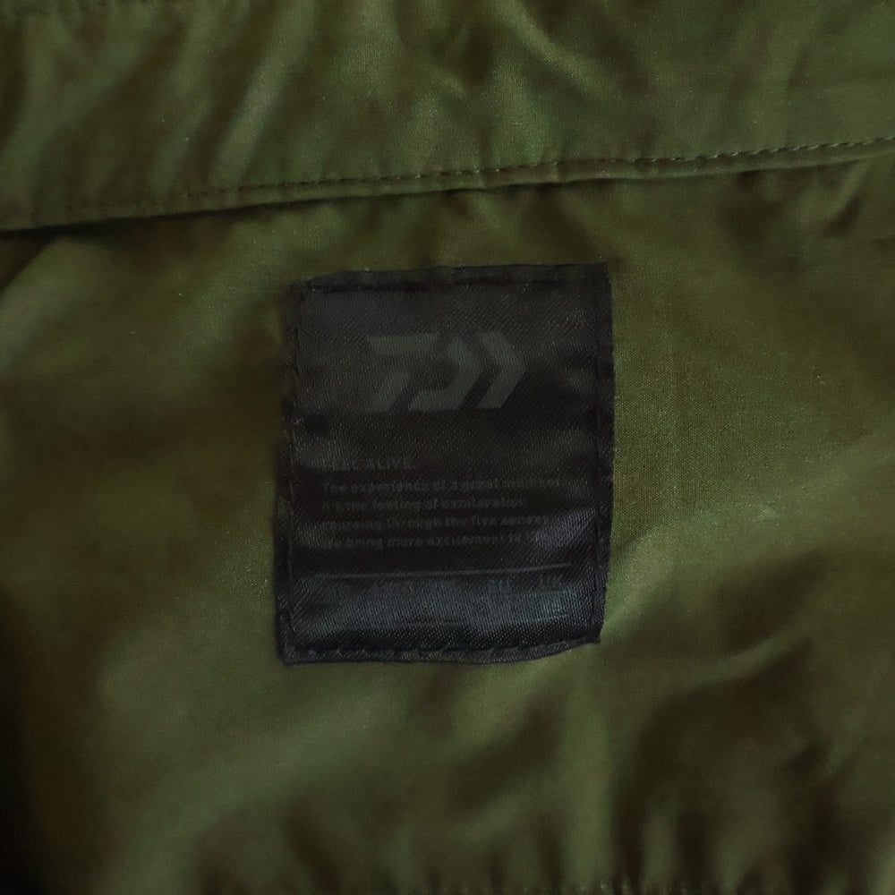 DAIWA PIER39(ダイワ ピアサーティナイン) TECH ANGLERS SHIRTS L/S テック アングラーズ フィッシングシャツ カーキ BE-85021W