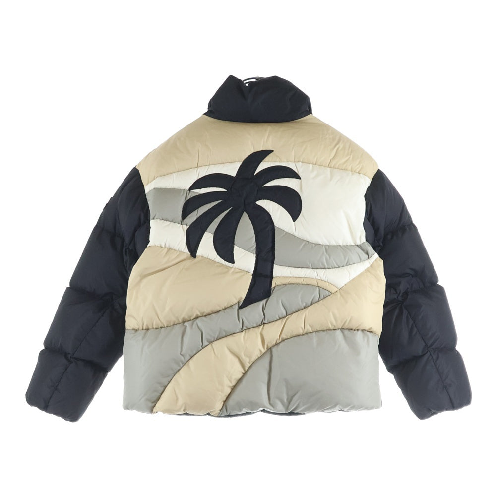 MONCLER(モンクレール) 21AW ×PALM ANGELS PANAMINT パームエンジェルス パナミント フーデッドダウンジャケット ブラック G209L1A00013