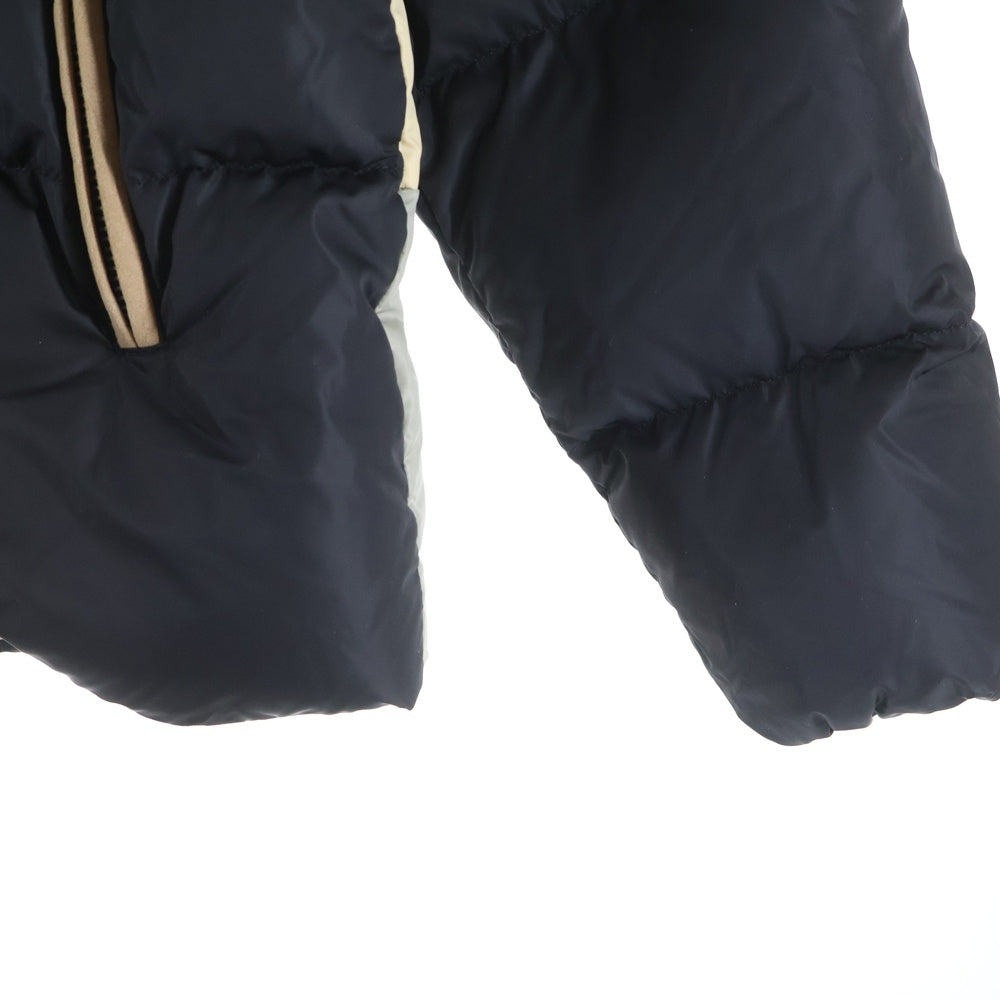 MONCLER(モンクレール) 21AW ×PALM ANGELS PANAMINT パームエンジェルス パナミント フーデッドダウンジャケット ブラック G209L1A00013