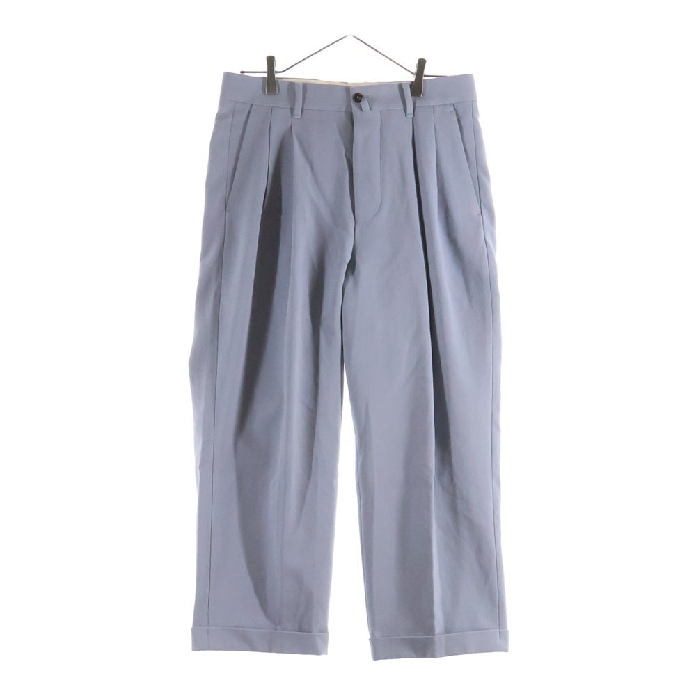 MAATEE&SONS(マーティーアンドサンズ) 23SS 俺のCHINO-PAN 2タック チノ トラウザーズ スラックスパンツ グレー MT3103-0205B
