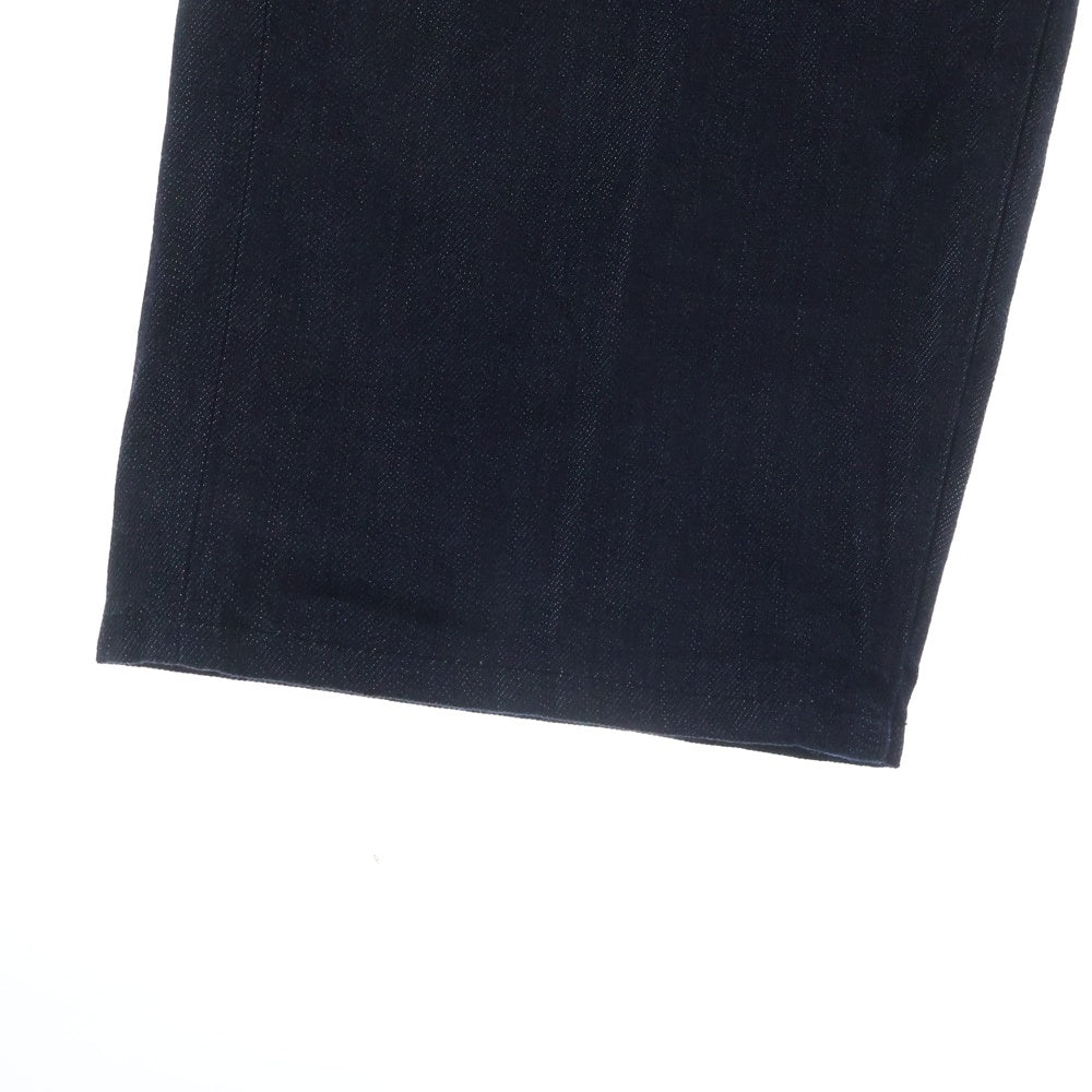 NO BRAND(ノーブランド) KIJI (キジ) ボタンフライ テーパードデニムパンツ ジーンズ インディゴ BBZ2011203A0001