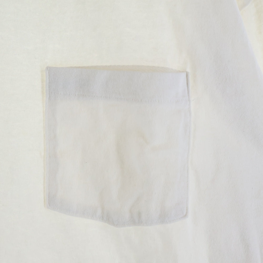 KAPTAIN SUNSHINE(キャプテンサンシャイン) 18AW サイドライン クルーネック長袖Tシャツ カットソー ホワイト KS8FCS10