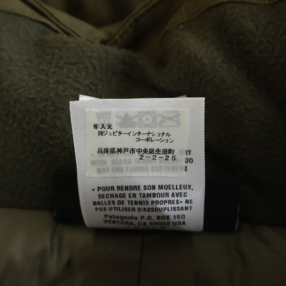 PATAGONIA(パタゴニア) 09AW SHOTOVER DOWN JACKET ショットオーバー フーデッドダウンジャケット カーキ 28380